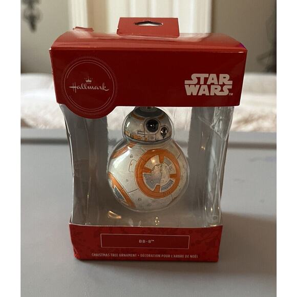 Hallmark Other - Hallmark Disney Star Wars BB-8 Christmas Tree Ornament Droid Robot NEW